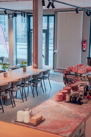 café view  at Brammibal's Donuts - Schanzenviertel in Hamburg