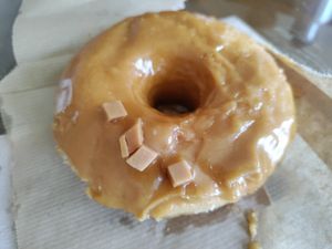 Salted caramel at Brammibal's Donuts - Schanzenviertel in Hamburg