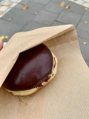 Boston Creme Donut  at Brammibal's Donuts - Schanzenviertel in Hamburg