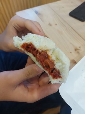 Chinese red pork bbq at Little Bao in Chiang Mai