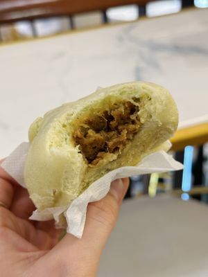 Plant-based minced pork bun (39 THB)  at Little Bao in Chiang Mai