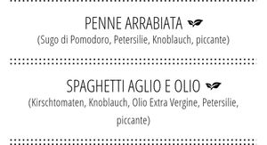 Vegan at L'Osteria in Oberhausen