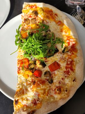 Vegeteriana mit veganem Käse at L'Osteria in Oberhausen