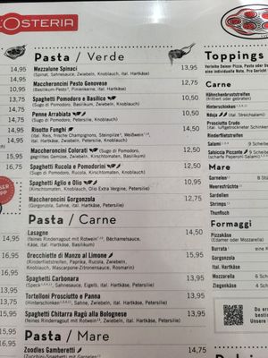  at L'Osteria in Oberhausen