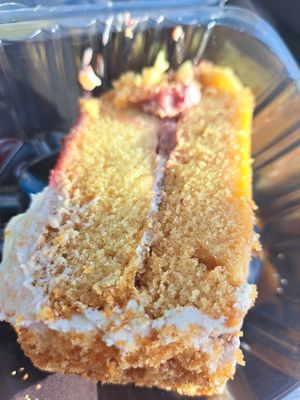 Starberry Cake at Roots Plant Based Cafe in Byron