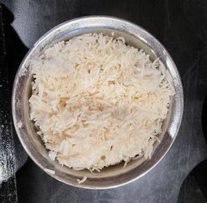 rice   at Bhojan Griha in San Diego
