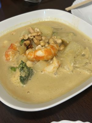 Massaman Curry  at Noon Thai Plus Vegan in Englewood