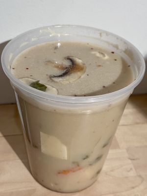 Tom Kha  at Noon Thai Plus Vegan in Englewood