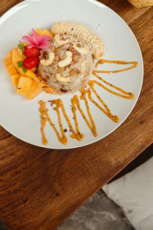 Kiribat - Milk rice at Hey Mama in Mirissa