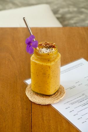 Smoothies at Hey Mama in Mirissa