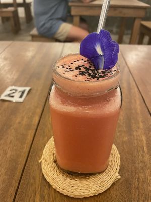 Watermelon Lime Sodaa  at Hey Mama in Mirissa