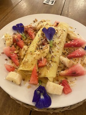 Veganer Pancake (Dessert)  at Hey Mama in Mirissa