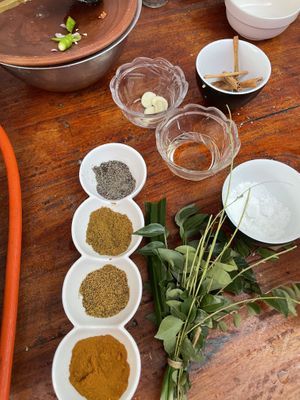 The cooking class was really interesting and funn  at Hey Mama in Mirissa