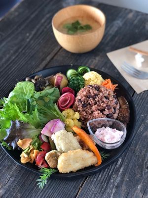 AUWA buddah bowl at AUWA in Hyogo