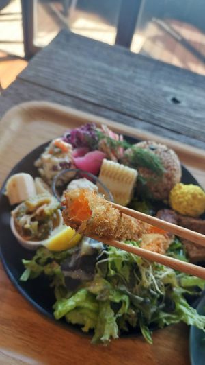 Ebifurai made from carrot (: at AUWA in Hyogo