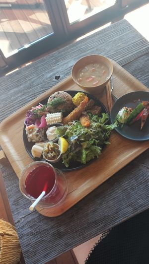 Buddha bowl at AUWA in Hyogo