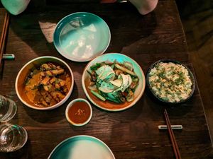 Main course at Keyser Social København in Copenhagen