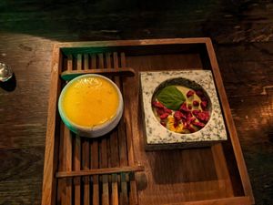 Dessert at Keyser Social København in Copenhagen