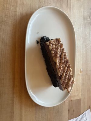 Mocha cake   at Mandarava in Newburyport