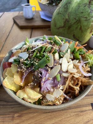 Vegan bowl  at Mana Poke in Itu