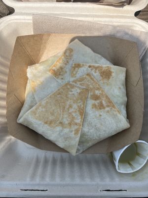 Crunchwrap  at Happy's Taco Shop in Petoskey