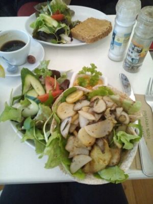 veggy wrap at Fine Fresh Food in The Hague