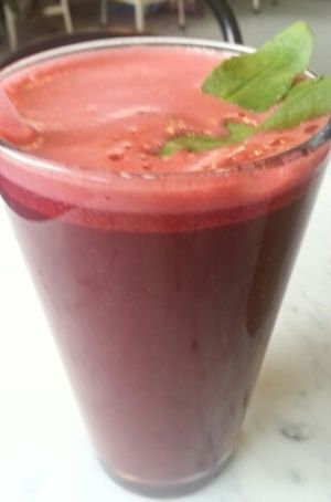 beet spinach carrot at Canteen in Portland