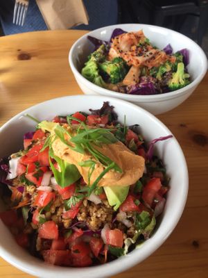 Walnut taco salad  at Canteen in Portland