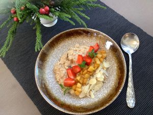 Breakfast ❤️ at Na Vayla Paplern-Vegan Restaurant in Bangkok