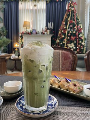 Matcha   at Na Vayla Paplern-Vegan Restaurant in Bangkok