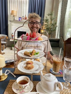 Breakfast   at Na Vayla Paplern-Vegan Restaurant in Bangkok