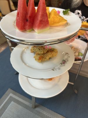 Tower of powerr  at Na Vayla Paplern-Vegan Restaurant in Bangkok