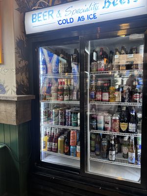 Beer fridge   at Stag and Thistle in Glasgow