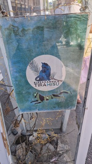  at Cat Cafe Tiramisu in Kuopio