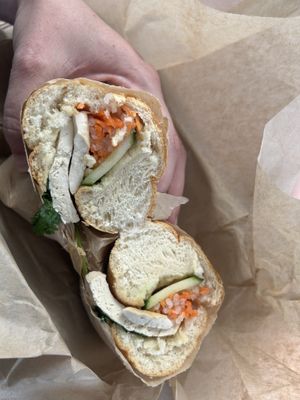 Tofu banh mi  at YVR - Bánh Shop - Gate E84 in Richmond