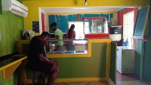 Inside at Vegan Vibes in St Georges