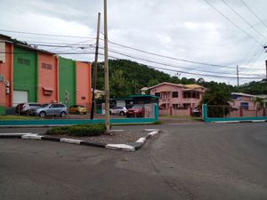 View of the place from across the road at Vegan Vibes in St Georges