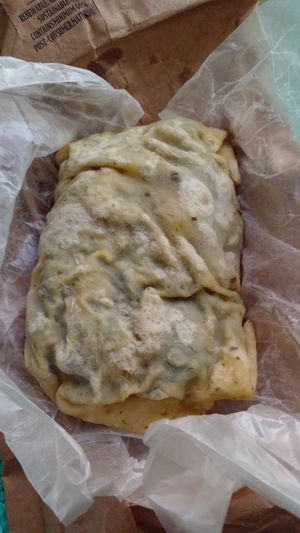 Roti at Vegan Vibes in St Georges