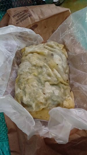 Roti at Vegan Vibes in St Georges