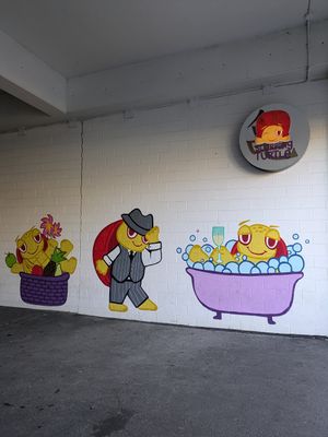 Outside at Slurping Turtle in Columbus