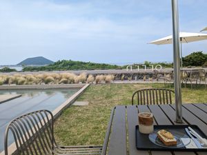 The view at orrrn in Jeju