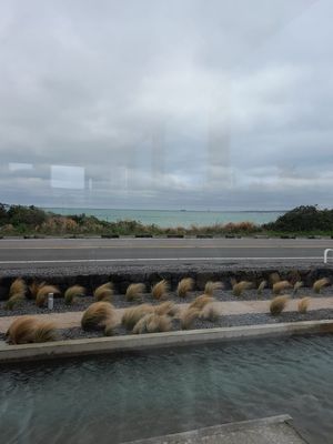 Nice view of the ocean at orrrn in Jeju