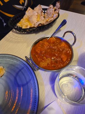 Vegan butter chicken (potato option) at Tikka n Tandoor Indian Restaurant in Coomera