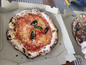   at pizza marumo in Tokyo