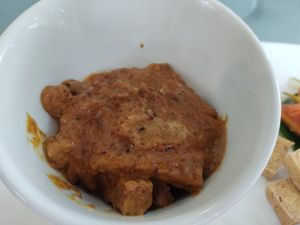 Close up of the rendang at Fat Cupid in Langkawi