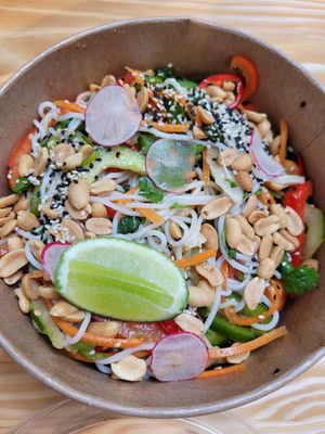 Vietnamese salad at Salt N Fire in Inverness