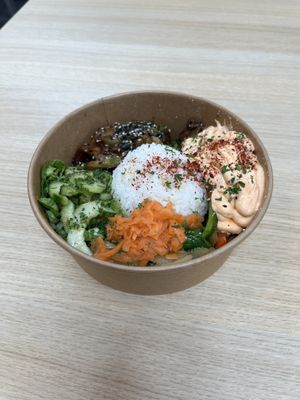 Poké bowl  at Salt N Fire in Inverness