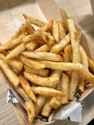 Seasoned fries  #Veganuary at Salt N Fire in Inverness