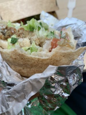 Falafel wrap.  at Salt N Fire in Inverness