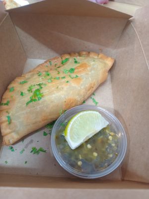 Empanadas at Salt N Fire in Inverness